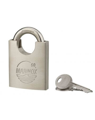 Lacat de exterior, cu cheie, MARINOX, 60 mm, THIRARD - 1