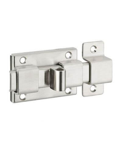 Zavor usa mobilier, aplicat, 65 mm, bolt plat, inox, THIRARD - 1