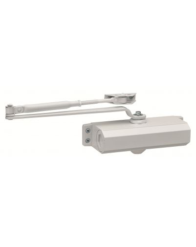 Amortizor hidraulic pentru usi, forta 4, alb - 1