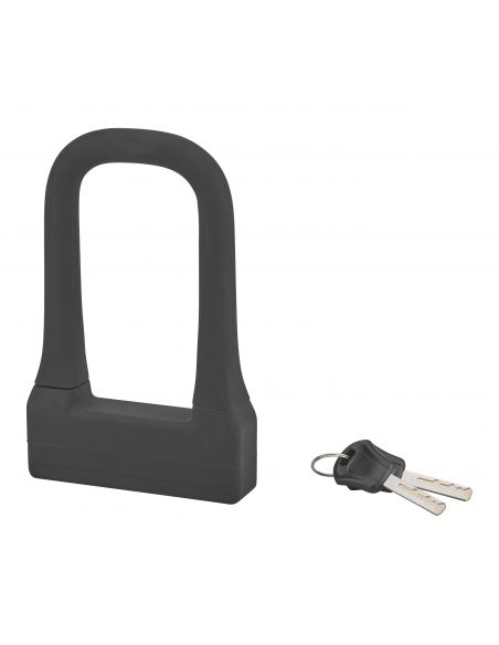 Antifurt U cu arc din otel siliconat, O14mm, latime 120mm, inaltime 175mm - 1