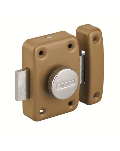 Broasca aplicata automata Trident, usa interioara, bronz - 1