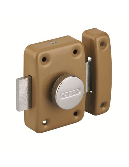 Broasca aplicata automata Trident, usa interioara, bronz - 1