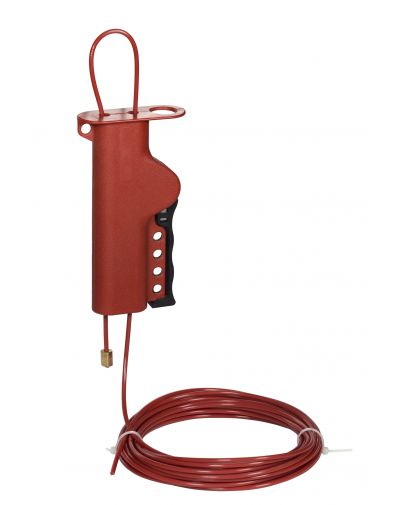 CABLU DE SIGURANTA REGLABIL O3,2MM LUNGIME 2,5M pentru 4 lacate - 1