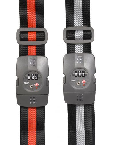 Chinga din poliester. Combinatie cu 3 inele. TSA. 104 cm - 1