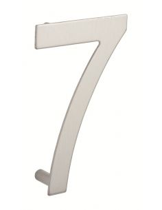 Cifra 7 de insurubat, inox, H.100mm - 1