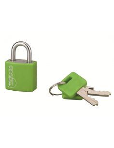 Lacat cu cheie pentru Bagaj Type 1, 2 chei, verde - 1