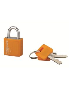 Lacat cu cheie pentru Bagaj Type 1, 2 chei, portocaliu - 1