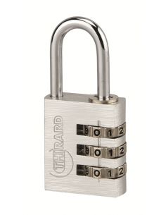 Lacat cu cifru Maximum, 30 mm, gri - 1