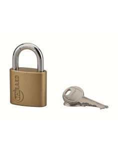 Lacat cu cheie Ruby, otel, interior, arc de otel, 38 mm, 3 chei - 1