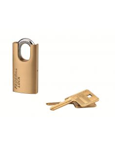 Lacat de santier Federal Lock 510-p, 40 mm, alama, 2 chei - 1