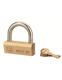 Lacat NAUTIC 80 mm, alama, 3 chei - 1