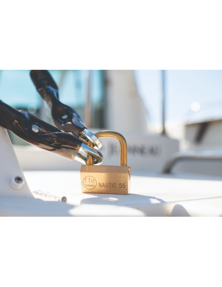 Lacat NAUTIC 55 mm, exterior, 3 chei - 3