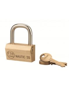 Lacat NAUTIC 55 mm, alama, 3 chei - 1