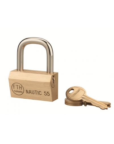 Lacat NAUTIC 55 mm, alama, 3 chei - 1