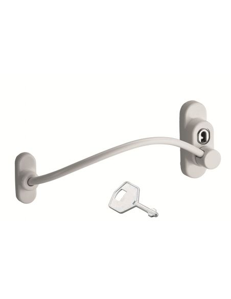 Limitator cu cheie pentru fereastra, 180 mm - 1