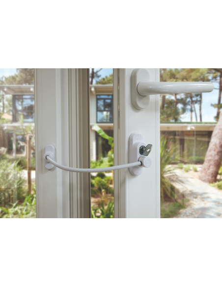 Limitator cu cheie pentru fereastra, 180 mm - 3