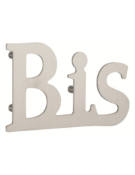 Literele BIS de insurubat, h 80 mm - 1