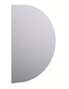 Placa de impingere semiluna din aluminiu 230x150mm cu adeziv - 1