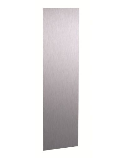 Placa de impingere dreptunghiulara din inox 250x70mm cu adeziv - 1