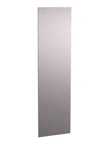 Placa de impingere dreptunghiulara din inox 250x70mm cu adeziv - 1