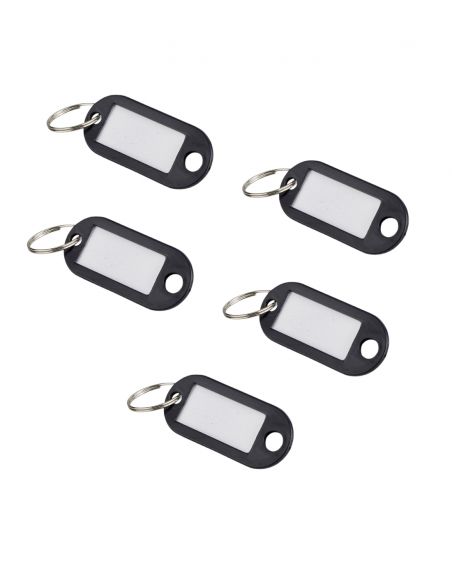 Set de 5 suporturi pentru etichete, negru, 50x20mm - 2