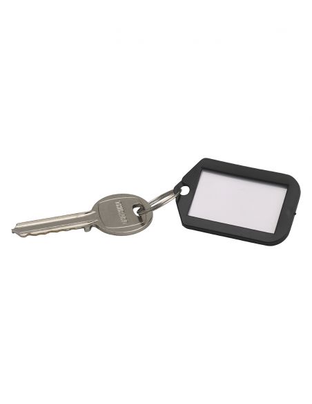 Set de 5 suporturi pentru etichete, negru, 49,5x29mm - 3