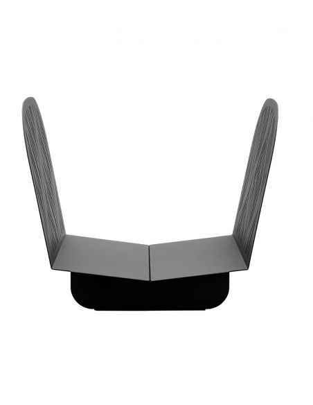 Suport pentru lemne semineu negru pentru interior si exterior Serena, otel, 400x525mm - 3