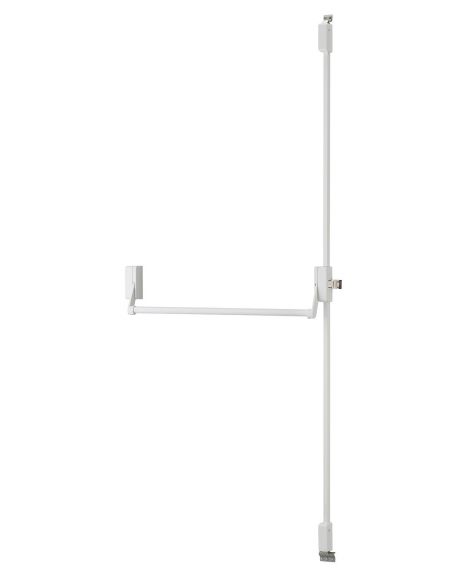 Broască antipanică D-CROSS, 2/3 puncte sus și jos, reversibilă, lăcuită alb - 2