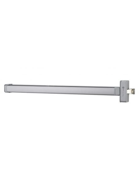 Broască antipanică S-PUSH, 1 punct lateral, reversibilă, lăcuită gri - 1