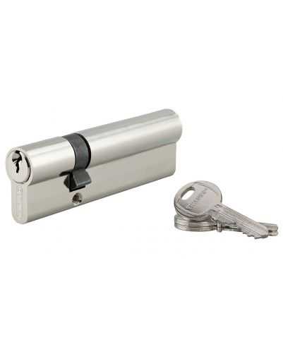 Cilindru 30 x 70 mm, standard, nichelat, HG5, 3 chei - 1
