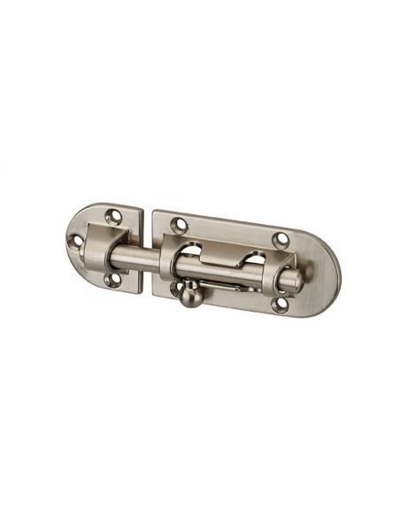 Zavor mobila,  100mm, bolt plat, nichel satinat - SP - 1