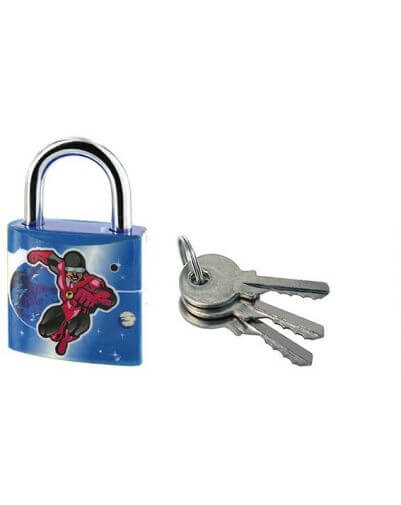 Lacat cu cheie, EXTRA LOCK, 30 mm (Speedcom), THIRARD - 1