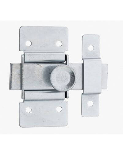 Zavor usa mobilier, aplicat, 40 mm, cu bolt plat, zincat, THIRARD - 1