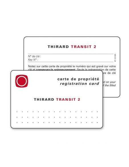 Butuc usa inalta securitate, 30 x 30 mm, Transit 2, THIRARD - 6