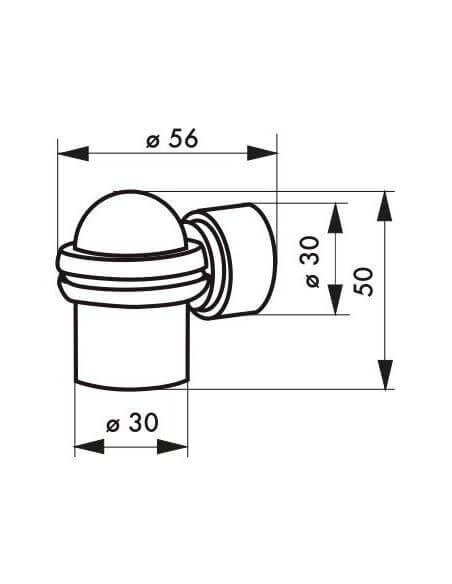 Opritor usa magnetic, aluminiu, THIRARD - 2