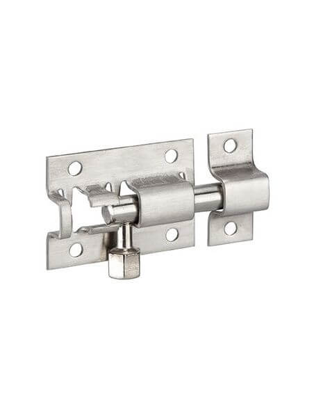 Zavor usa mobilier, aplicat, 40 mm, bolt rotund 6 mm, inox, THIRARD - 1