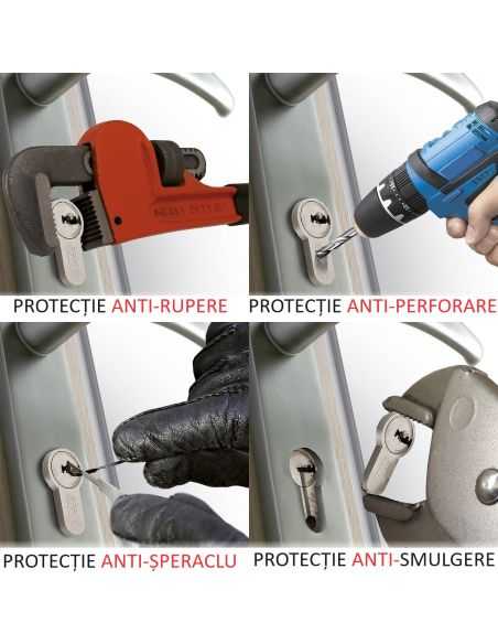 Semi-cilindru 30 mm pentru lacăt, TRANSIT 2 - 5