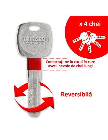 Semi-cilindru 30 mm pentru lacăt, TRANSIT 2 - 9